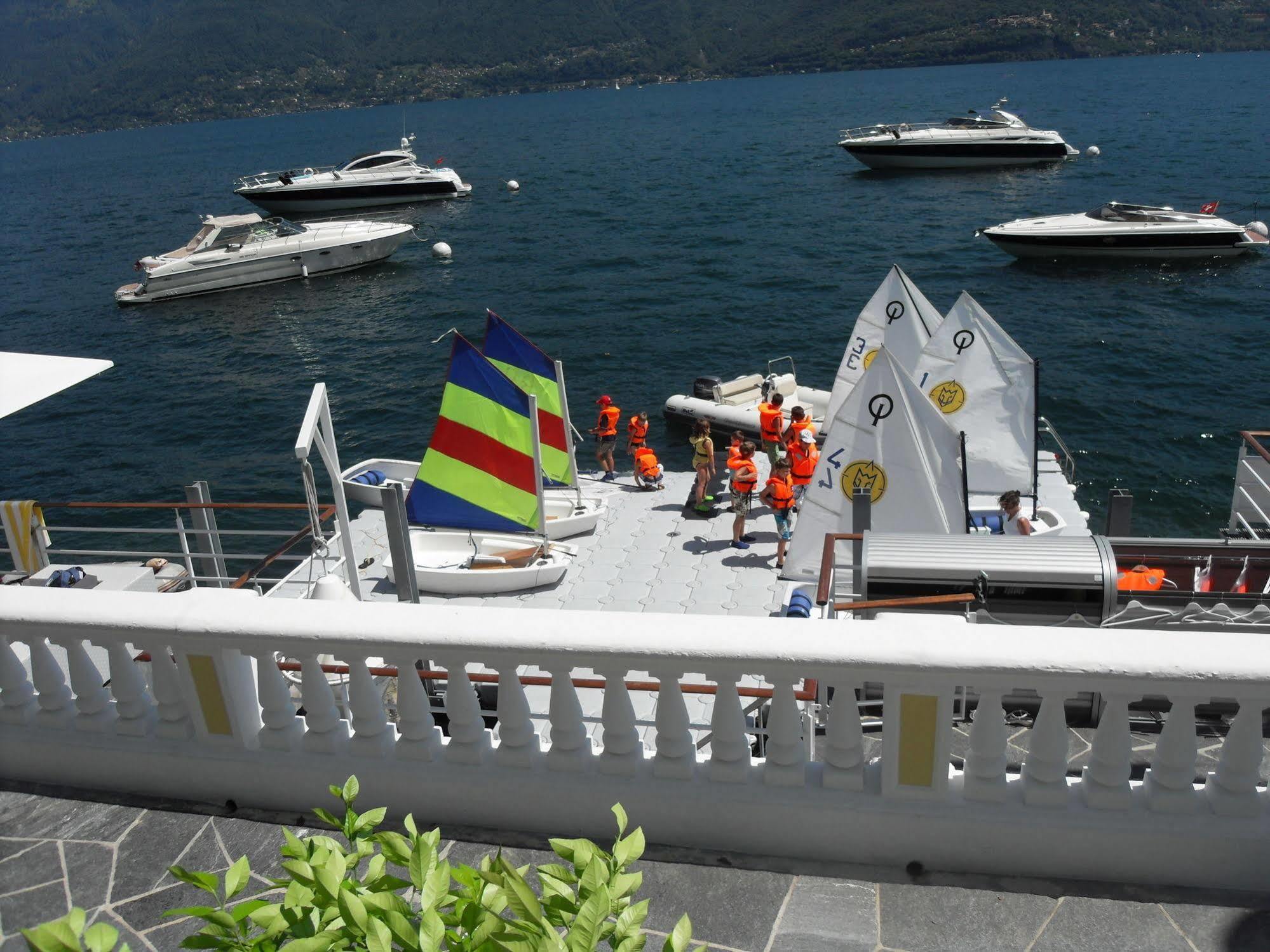 Holiday Hotel Yachtsport Resort Lago Maggiore Brissago Buitenkant foto