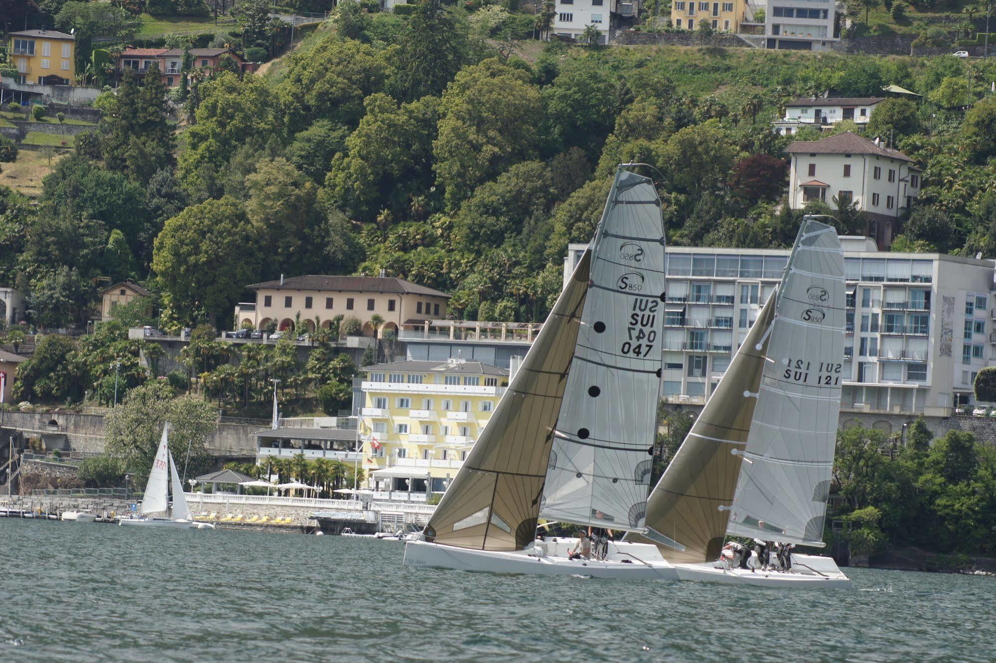 Holiday Hotel Yachtsport Resort Lago Maggiore Brissago Buitenkant foto