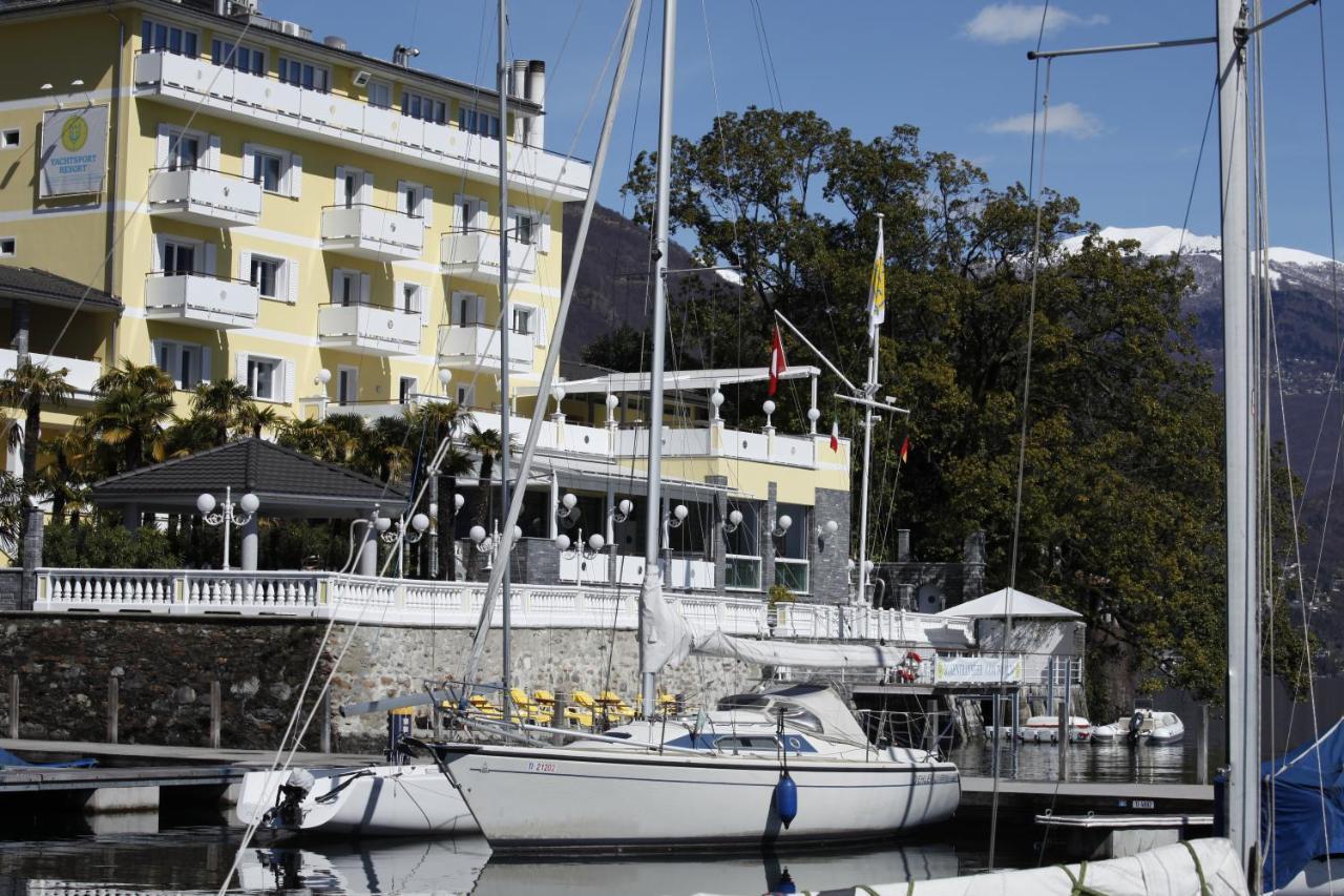 Holiday Hotel Yachtsport Resort Lago Maggiore Brissago Buitenkant foto
