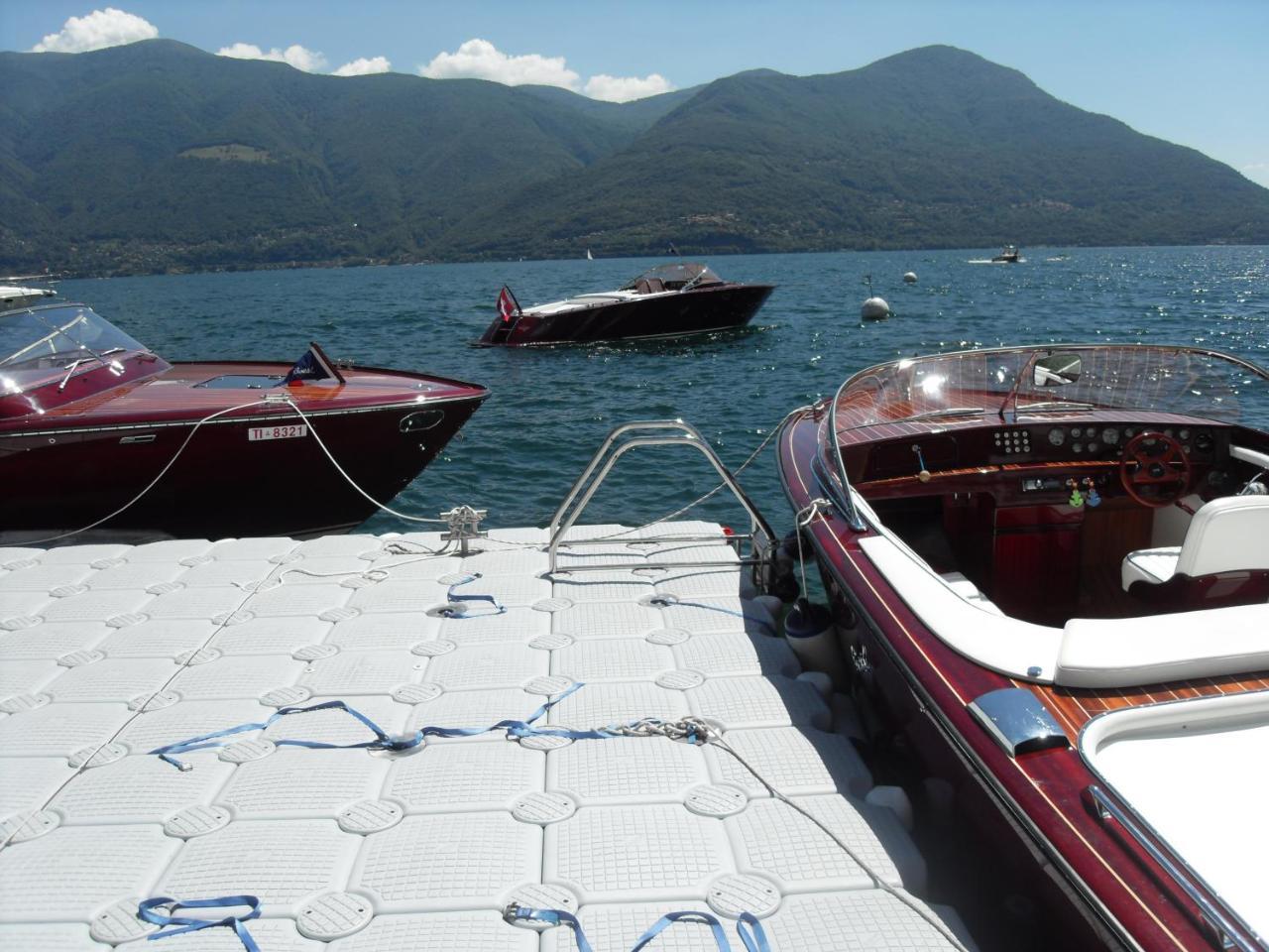 Holiday Hotel Yachtsport Resort Lago Maggiore Brissago Buitenkant foto
